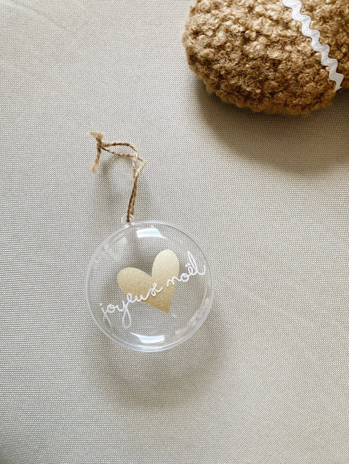 Boule de Noël Joyeux Noël