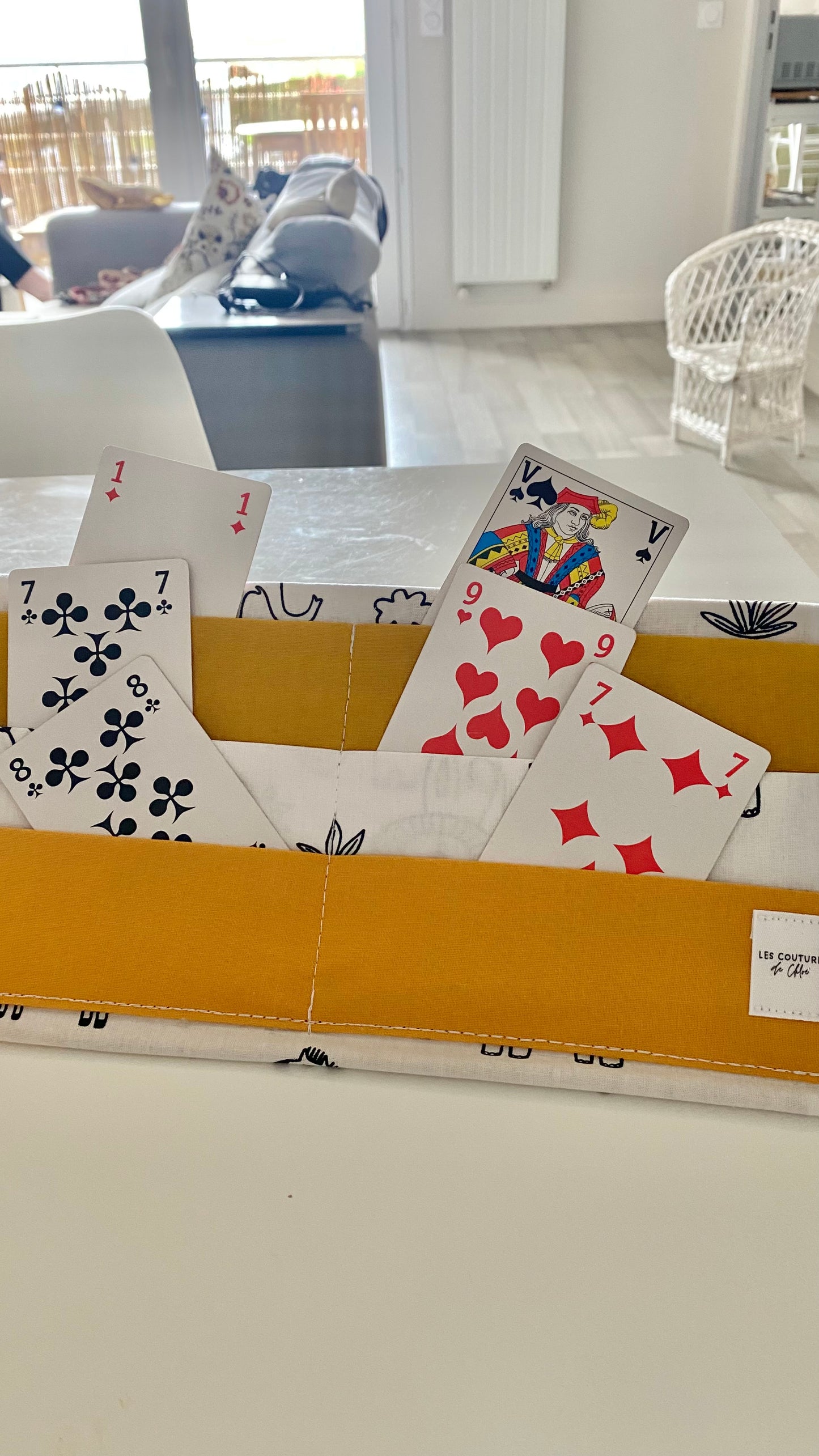 SUPPORT JEUX DE CARTES