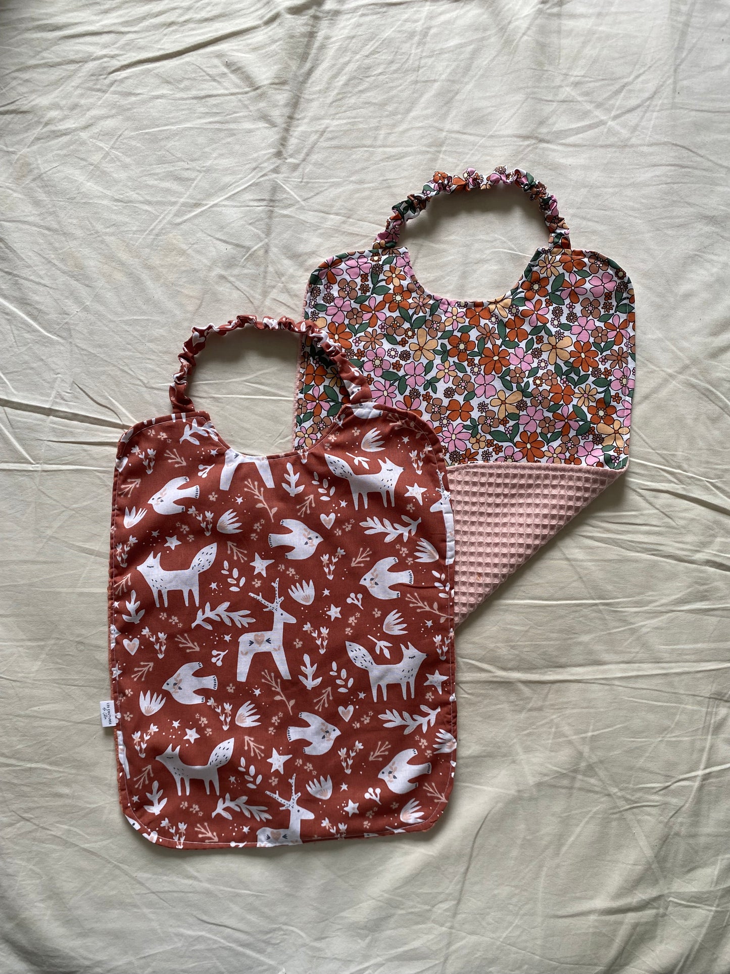 Serviette élastique de cantine ANIMAUX