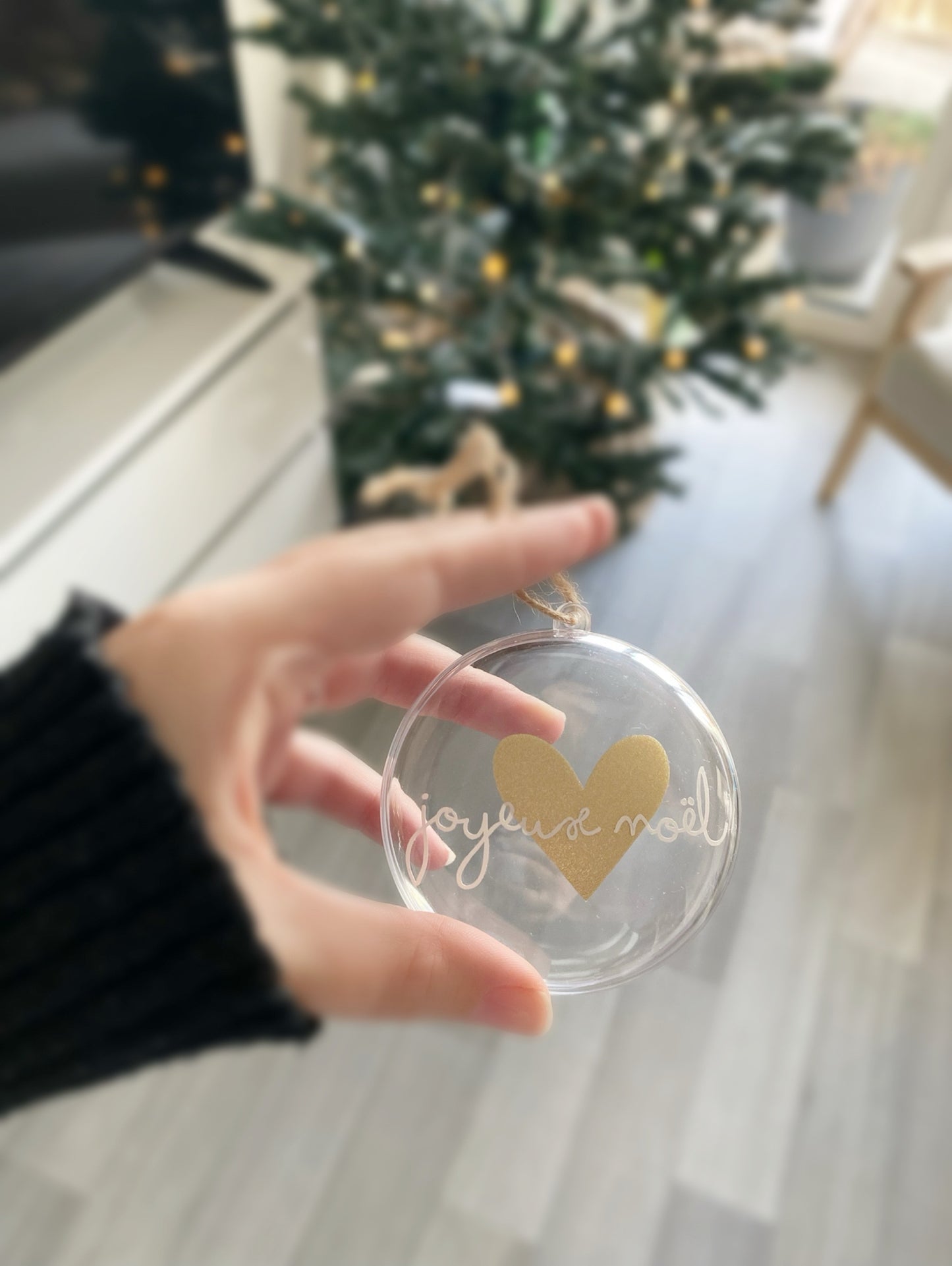 Boule de Noël Joyeux Noël