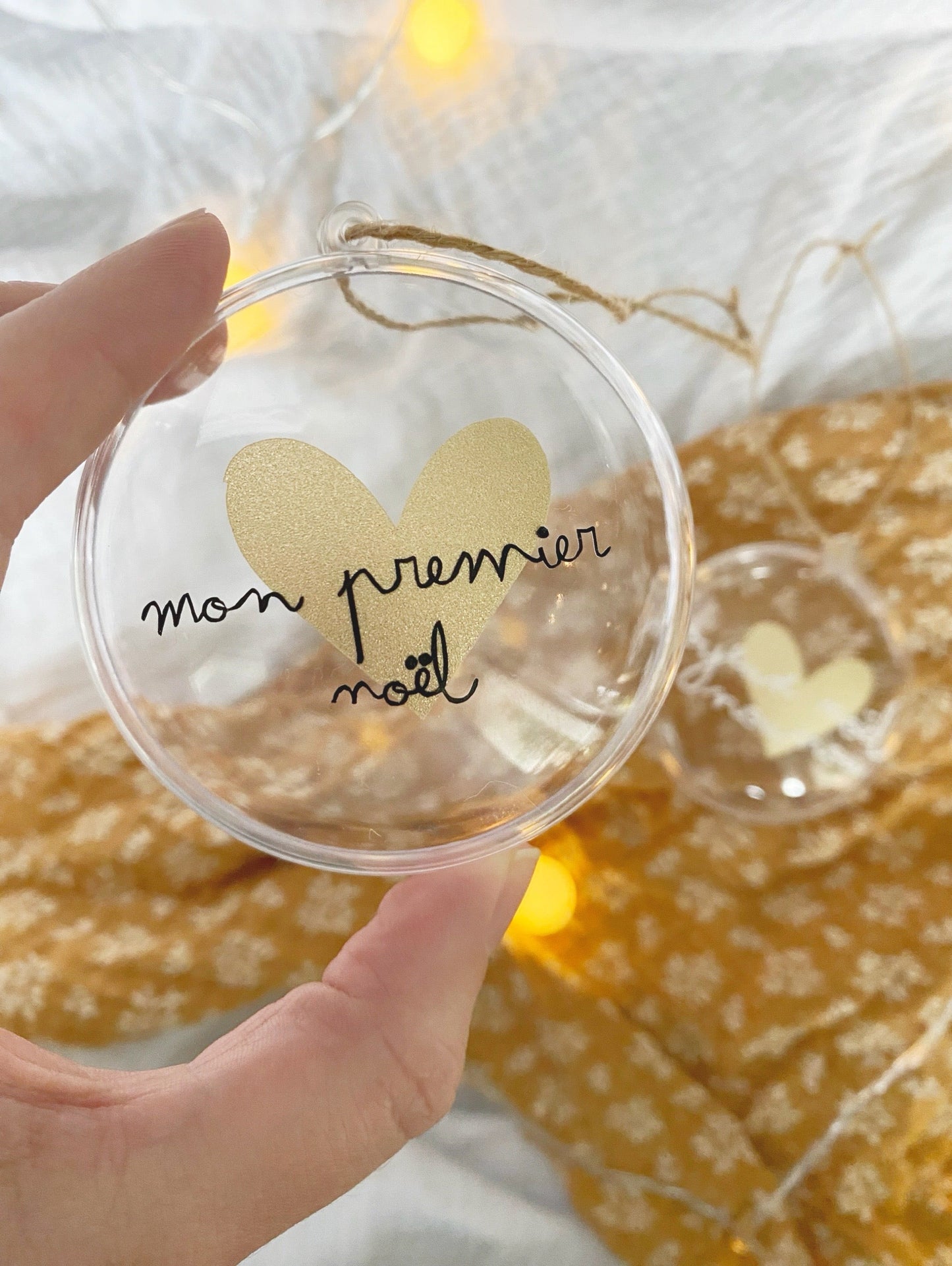 Boule de Noël Mon premier Noël