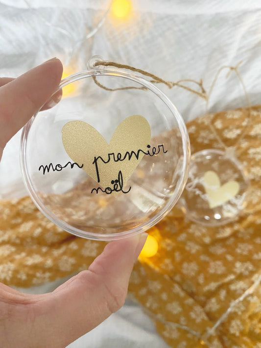 Boule de Noël Mon premier Noël