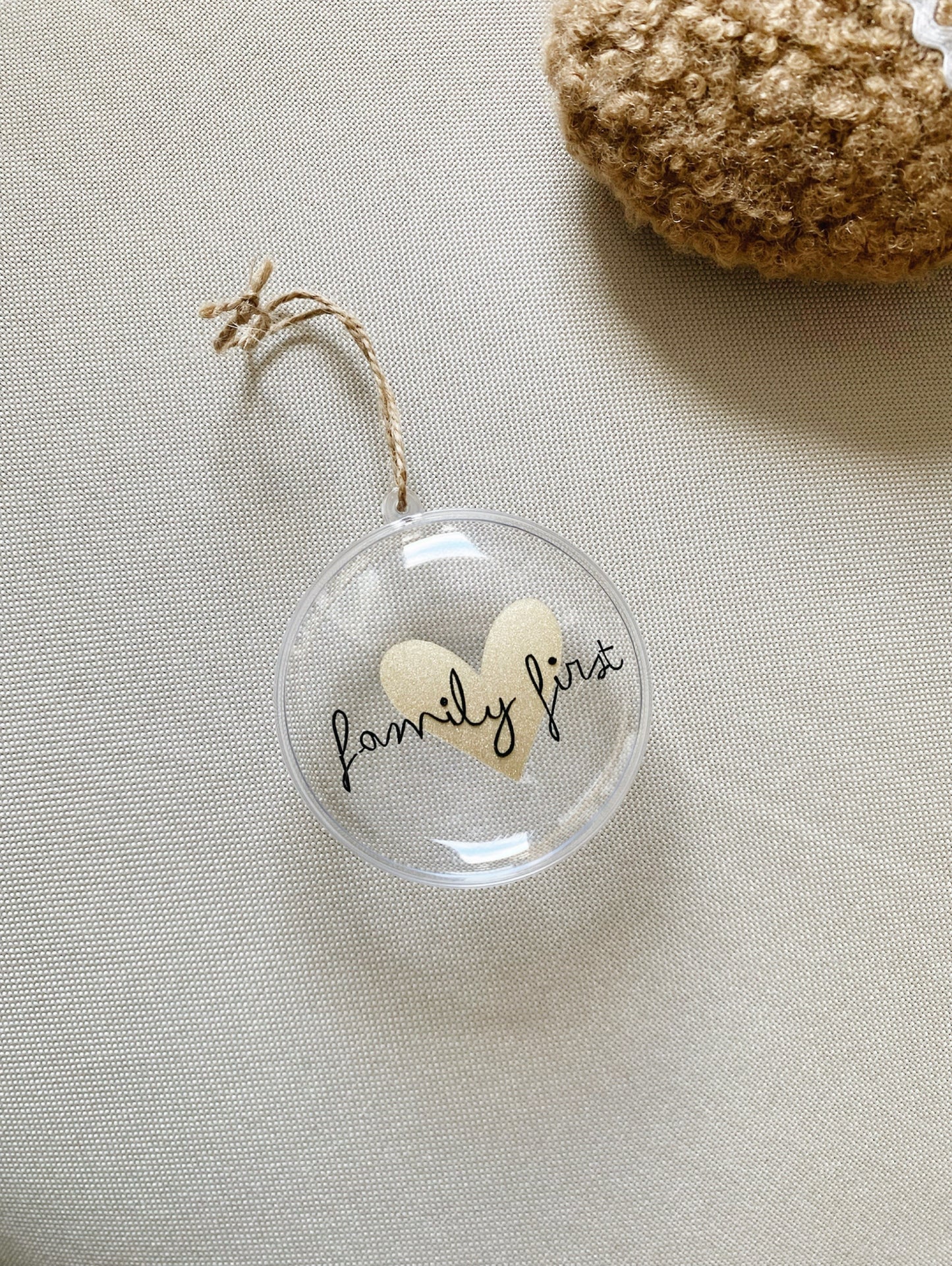 Boule de Noël Family first