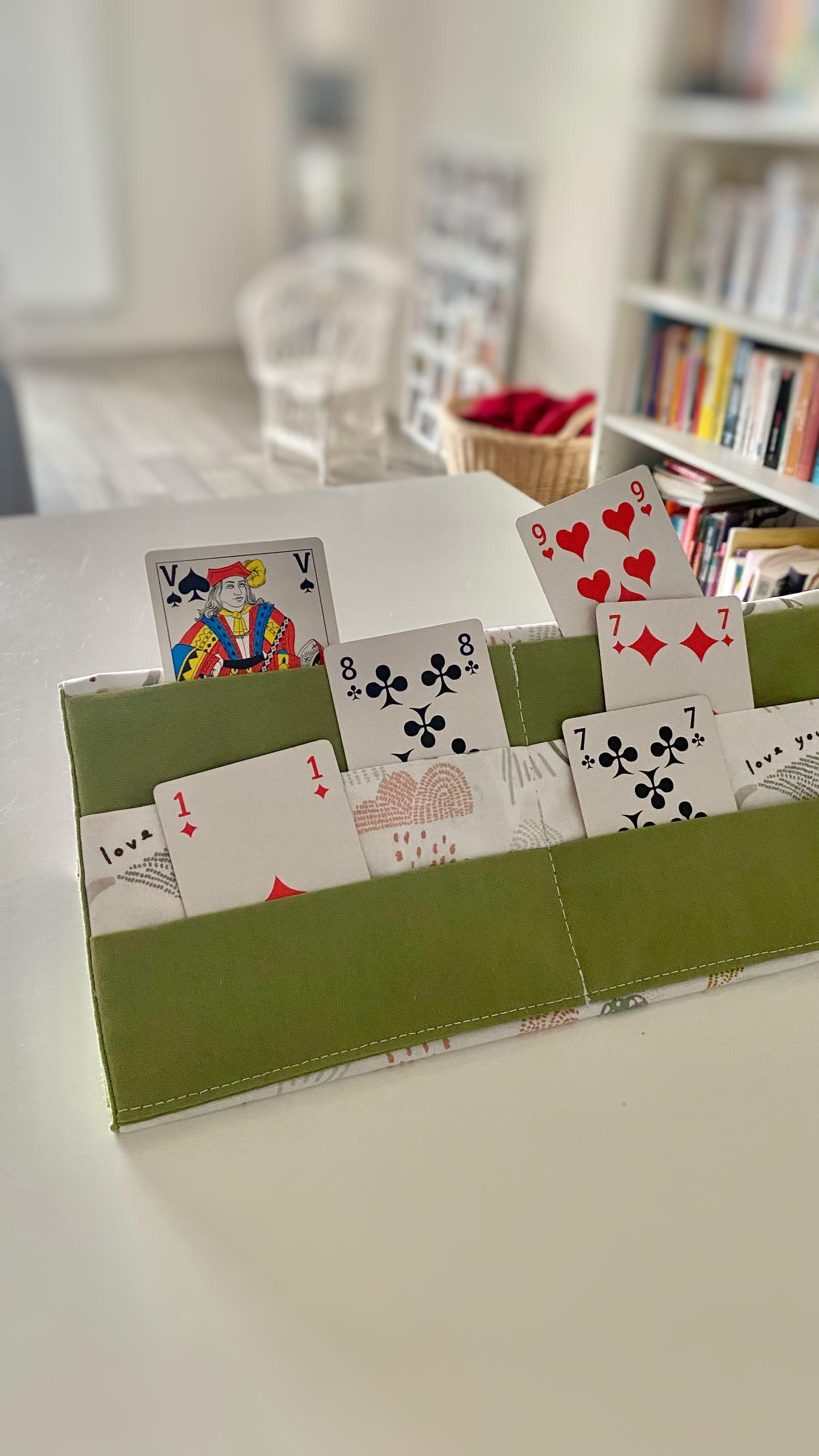 SUPPORT JEUX DE CARTES