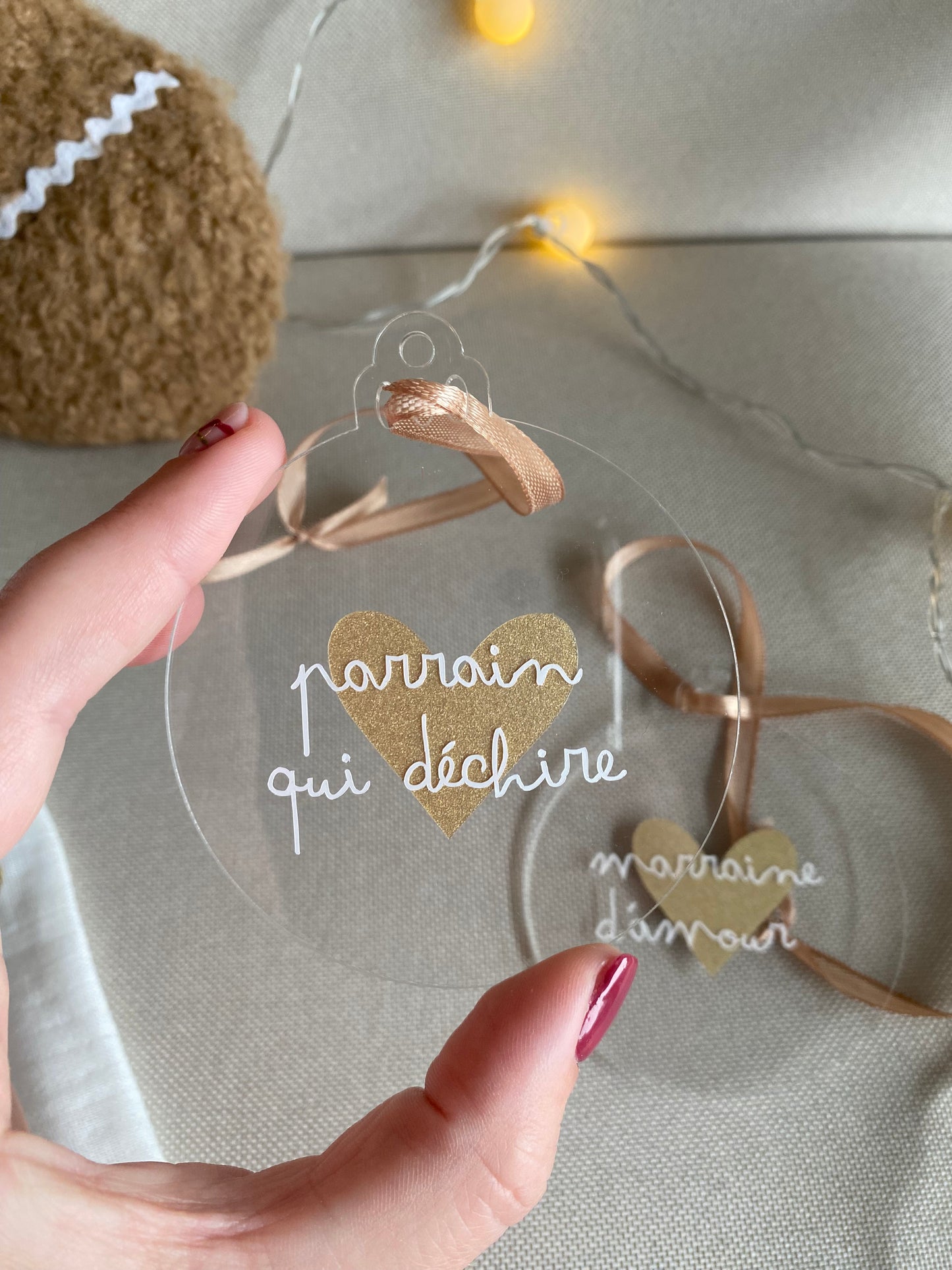 BOULE DE NOËL À PERSONNALISER