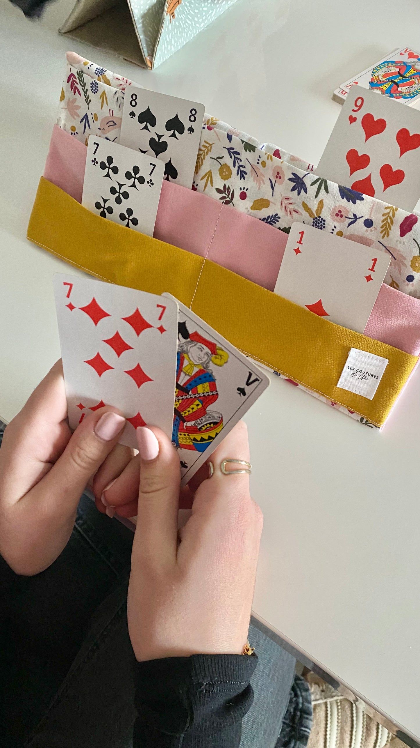 SUPPORT JEUX DE CARTES