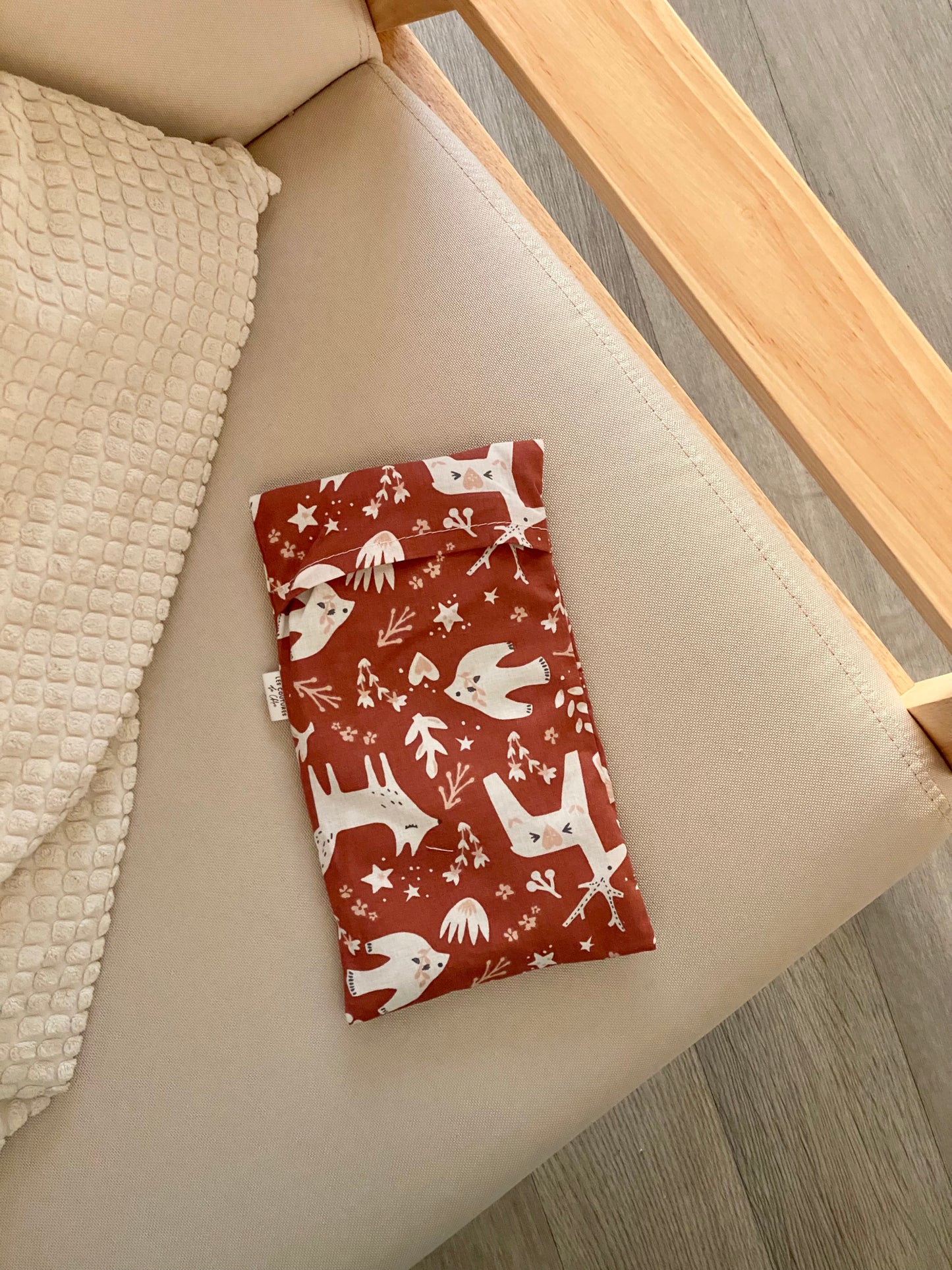 Bouillotte sèche déhoussable