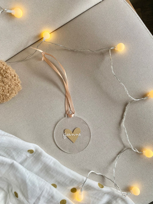 BOULE DE NOËL À PERSONNALISER