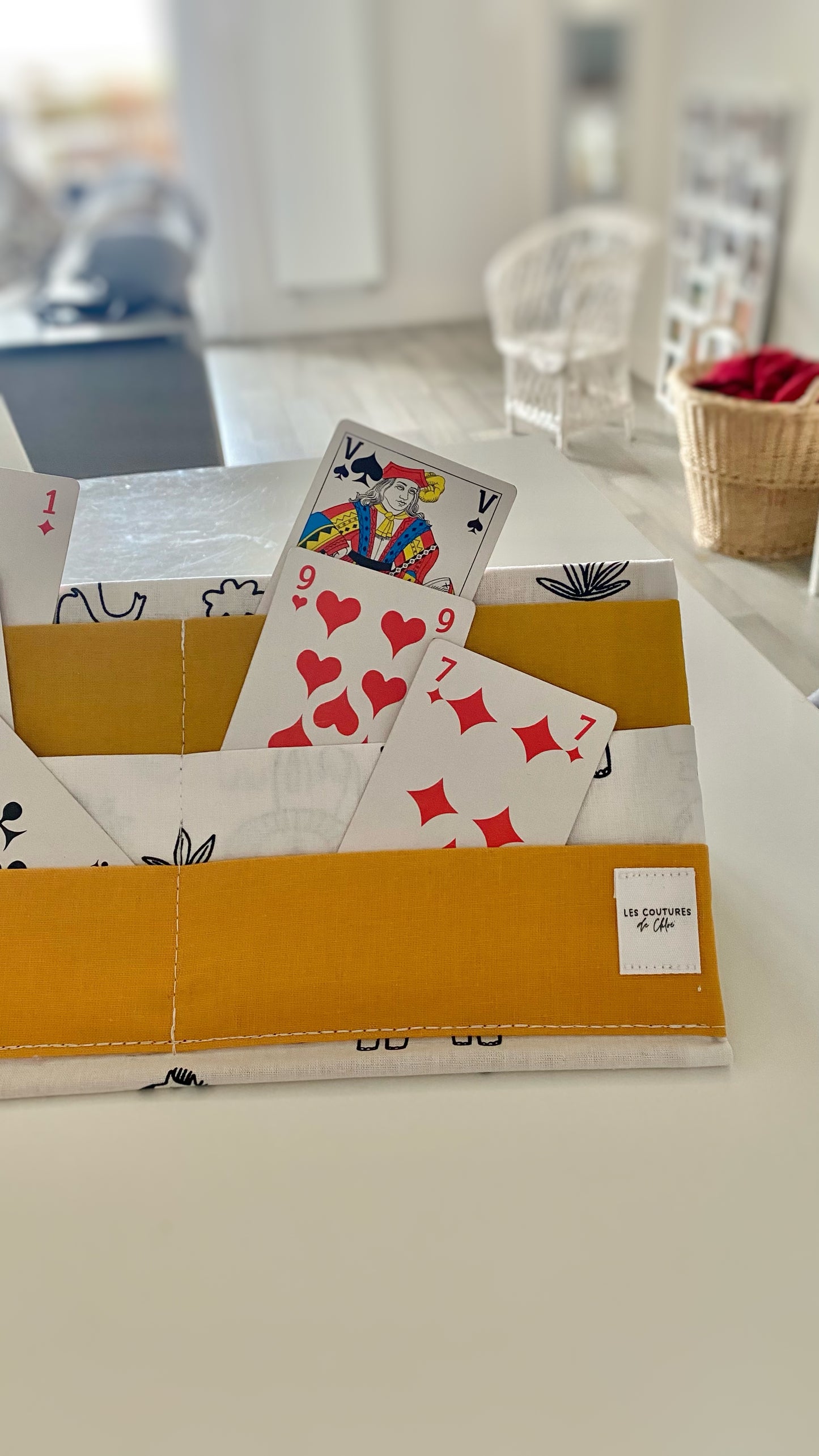 SUPPORT JEUX DE CARTES