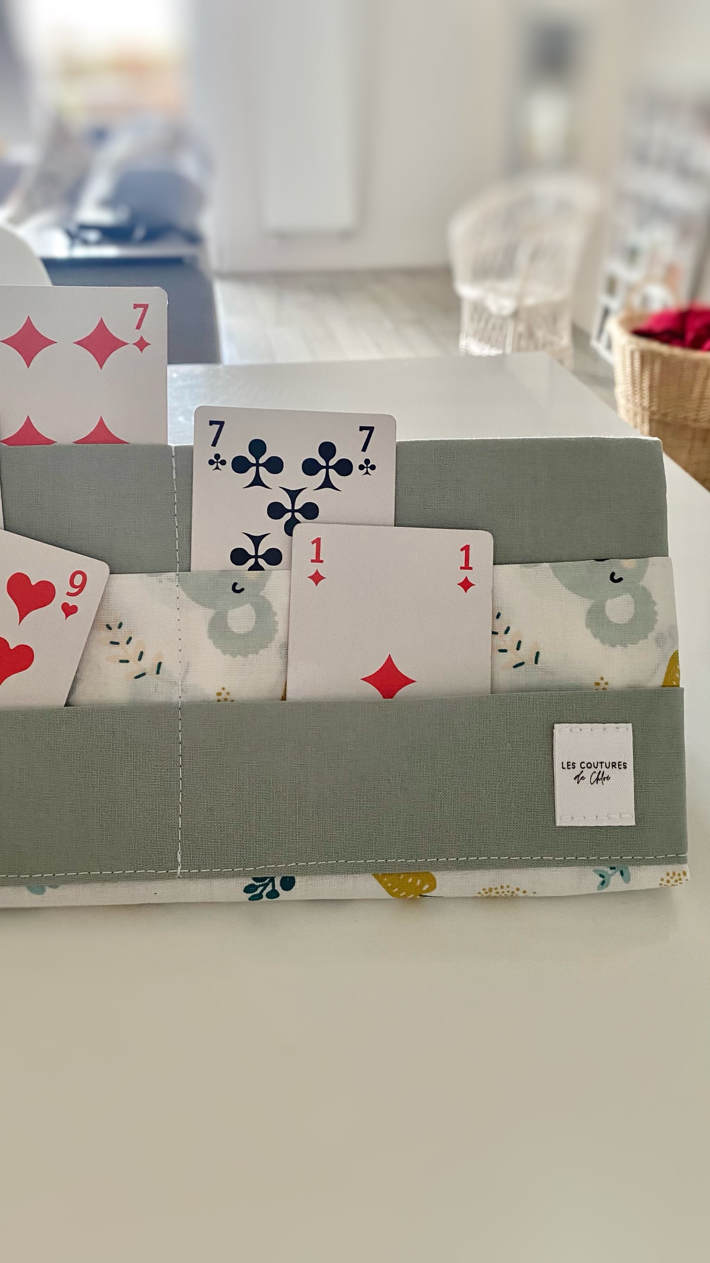 SUPPORT JEUX DE CARTES