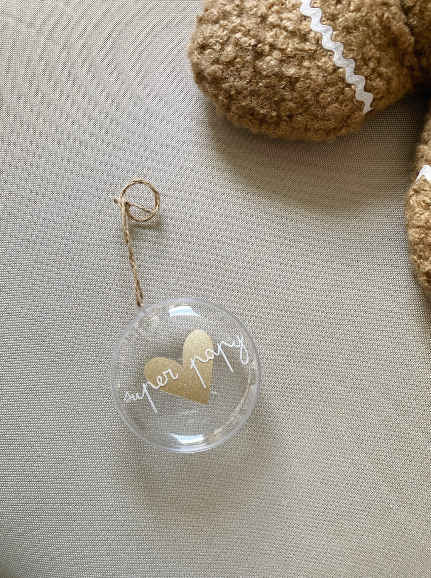 Boule de Noël Super papy